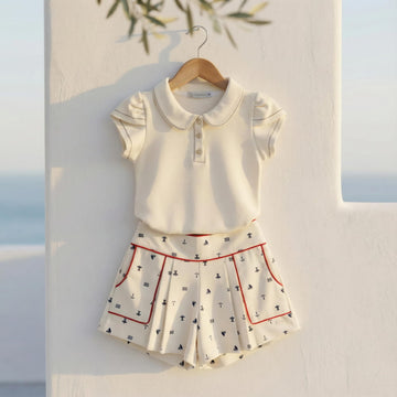 Blusa Polo Pesponto - TD149
