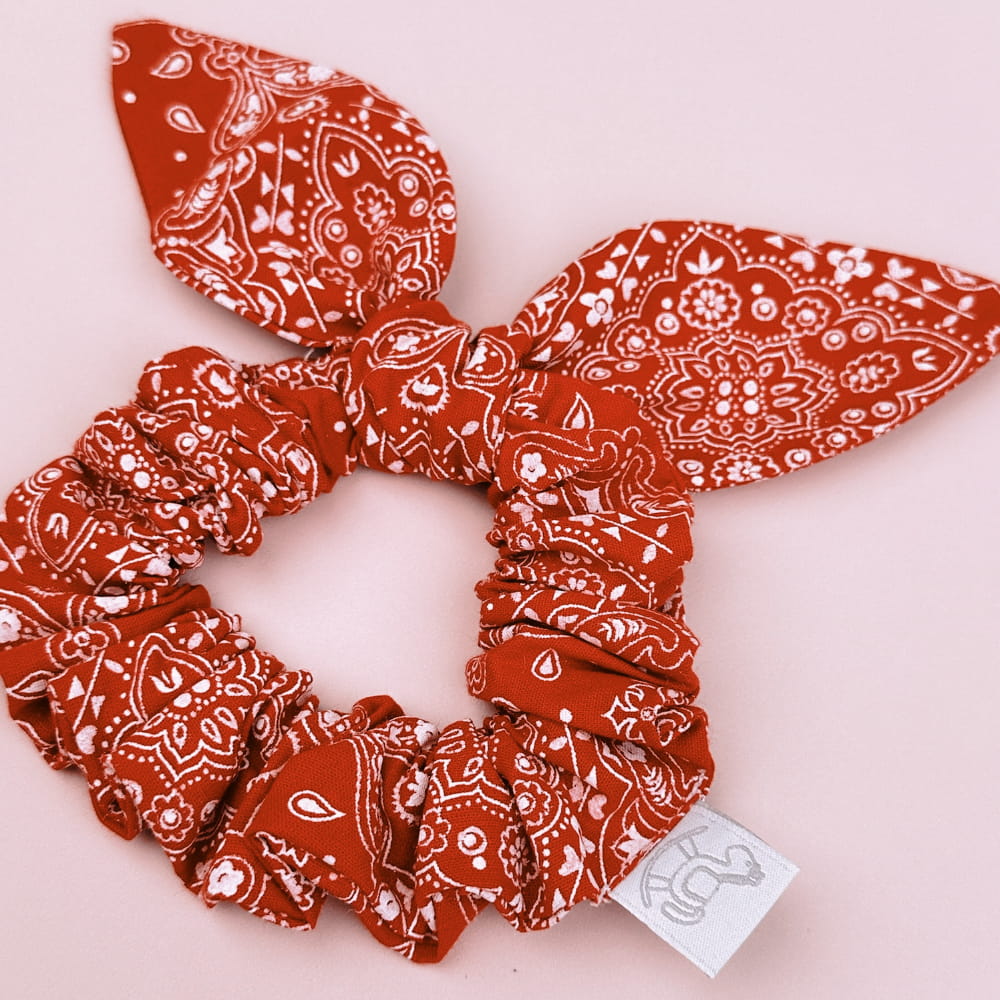 Scrunchie Bandana Vermelha