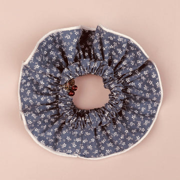 Kit Scrunchie Cerejinha Azul