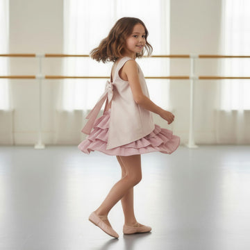 Blusa Infantil Sofisticada Com Laço Glamouroso - TD63