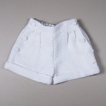 Bermuda Infantil Alfaiataria Em Tweed - TD79