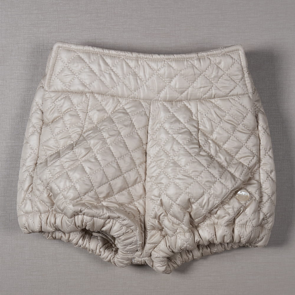 Bloomer Infantil Matelassê Com Toque Sofisticado - TD61
