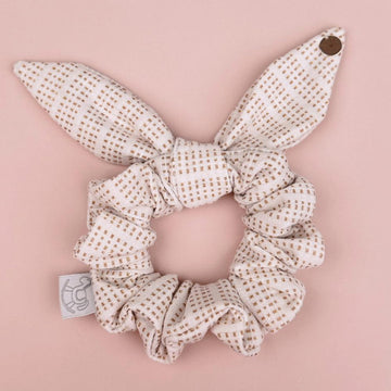 Scrunchie Off Dourado