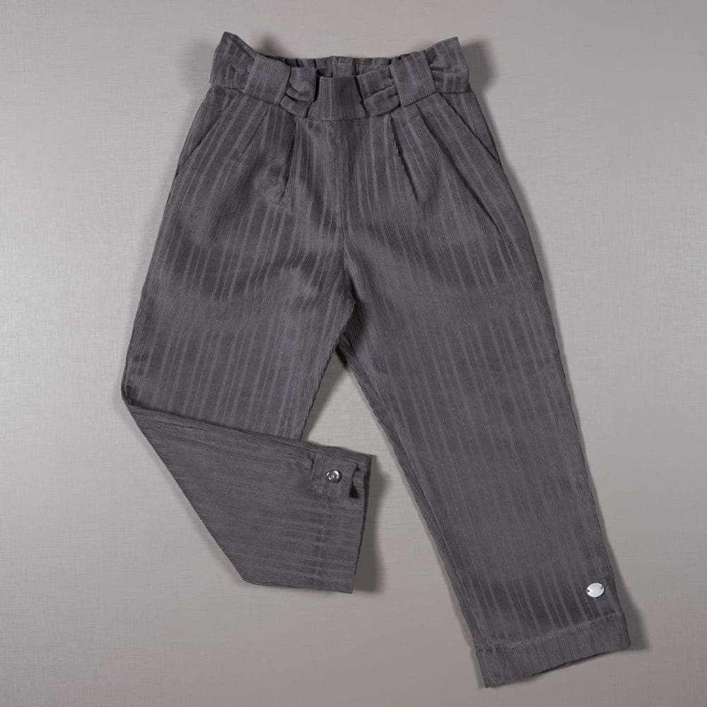 Calça Veludo Cinza - TD121