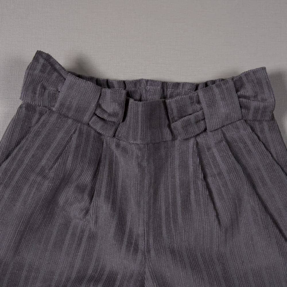 Calça Veludo Cinza - TD121