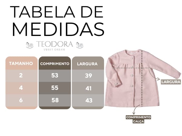 Tabela de medidas