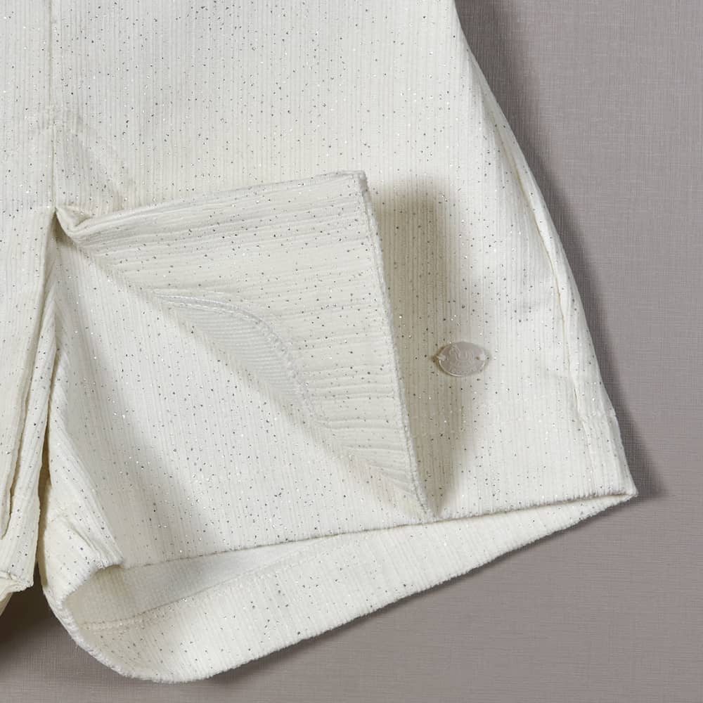 Shorts Saia Veludo Cotelê Off TD129