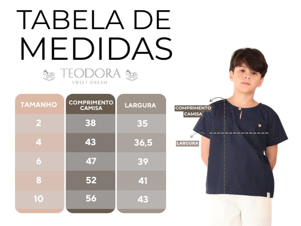 Tabela de medidas