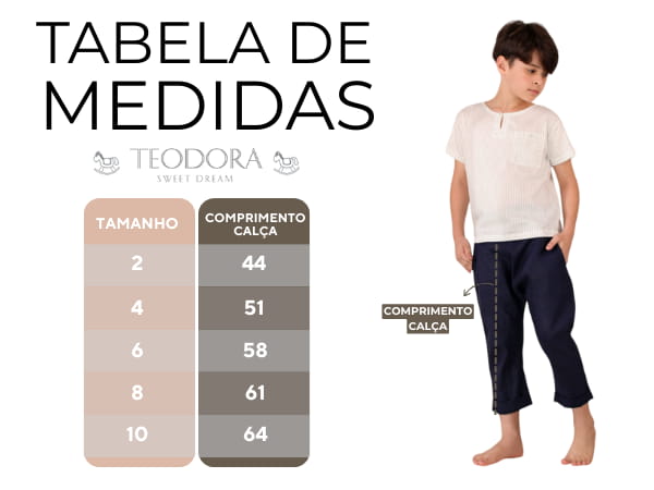 Tabela de medidas